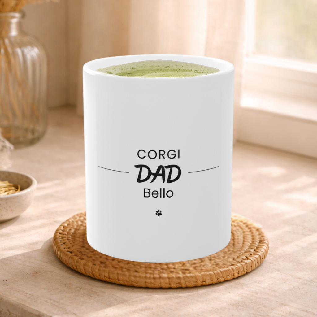 Personalized Corgi Dad Mug