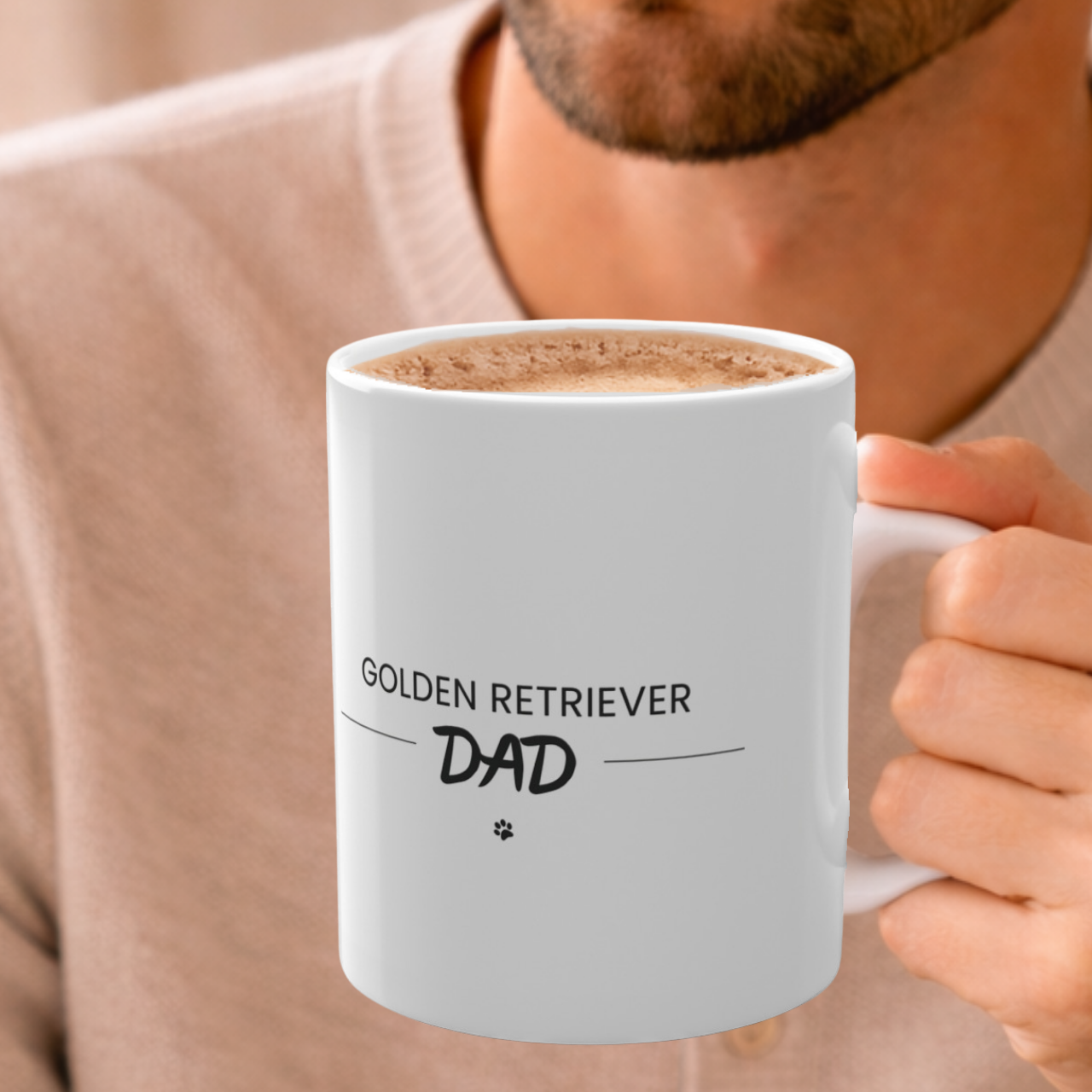 Golden Retriever Dog Dad Mug