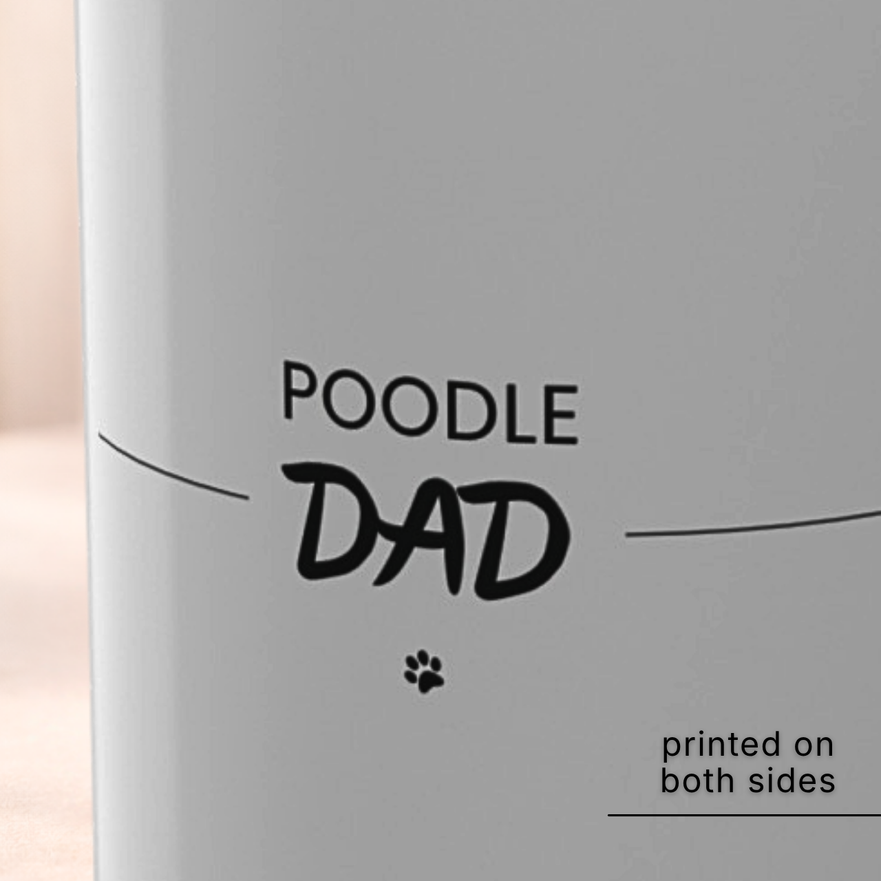 Poodle Dog Dad Mug