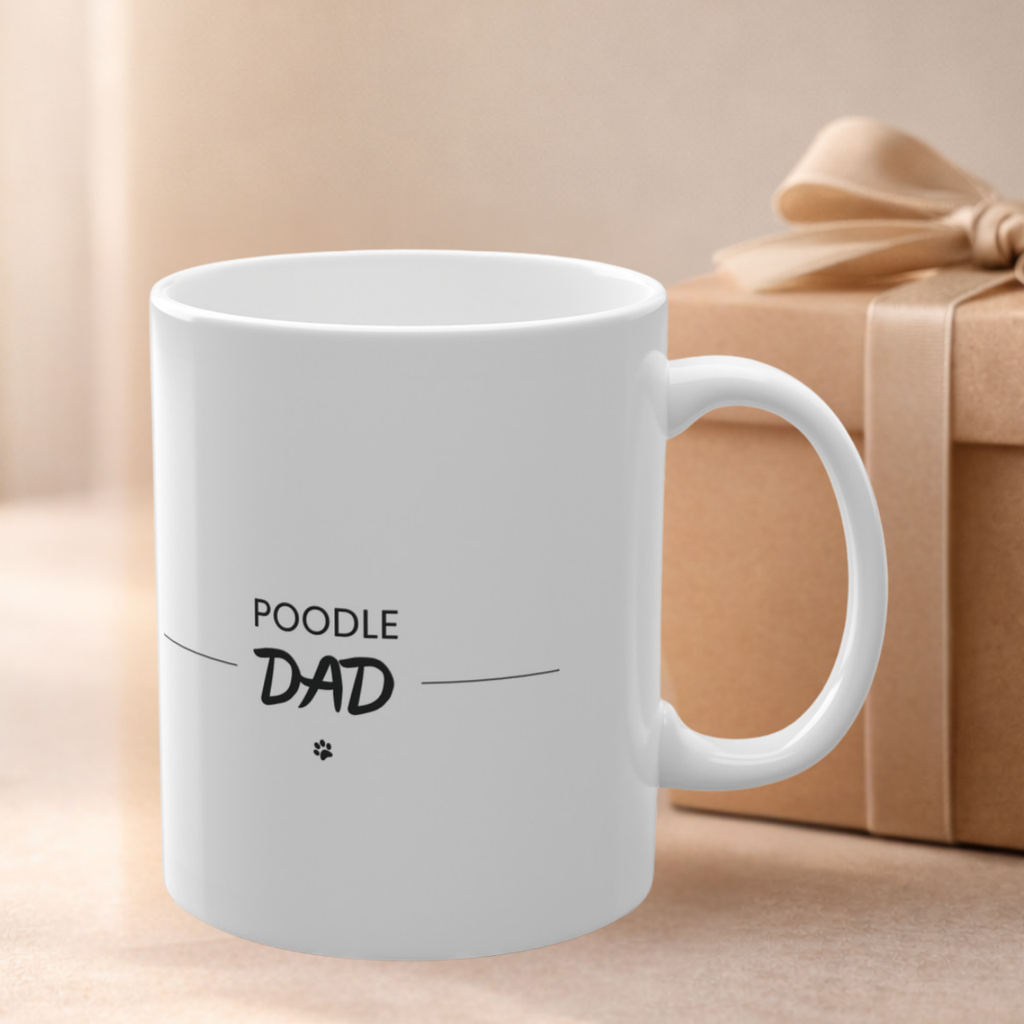 Poodle Dog Dad Mug