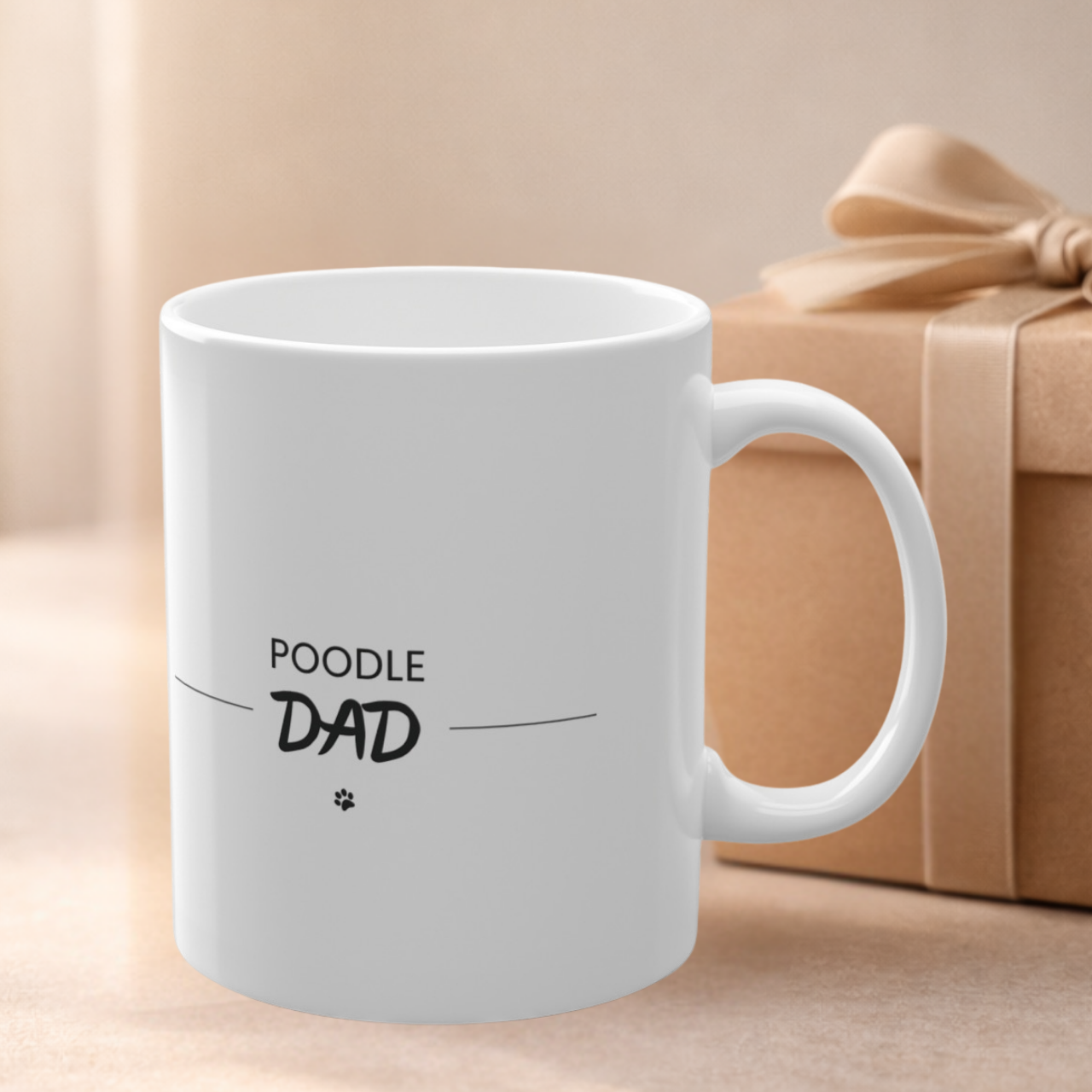 Poodle Dog Dad Mug