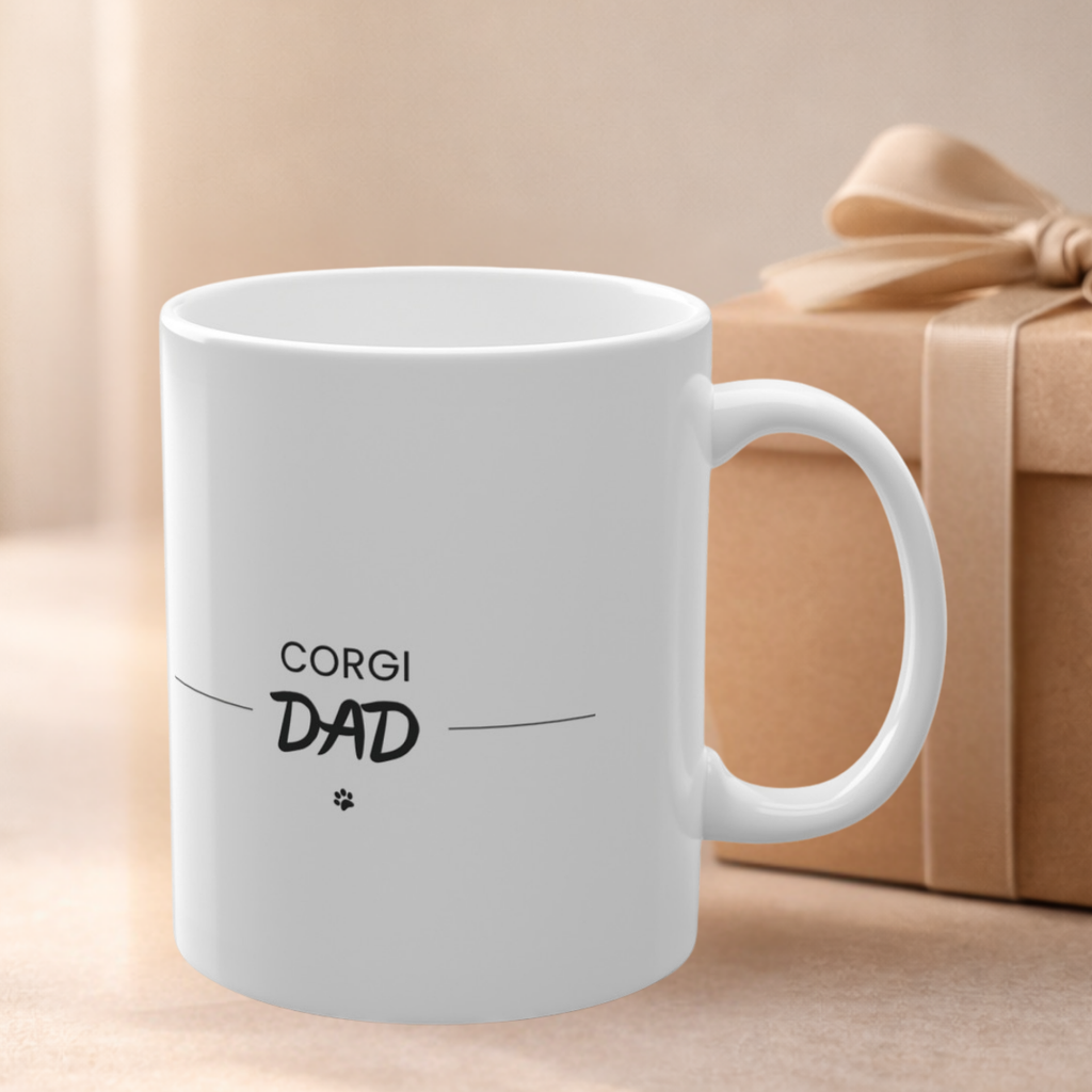 Corgi Dog Dad Mug