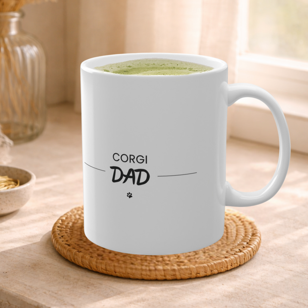 Corgi Dog Dad Mug