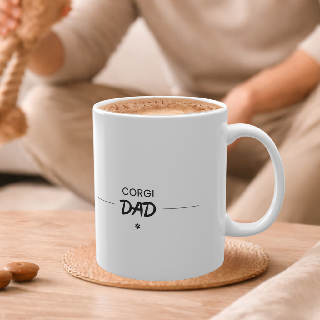 Corgi Dog Dad Mug