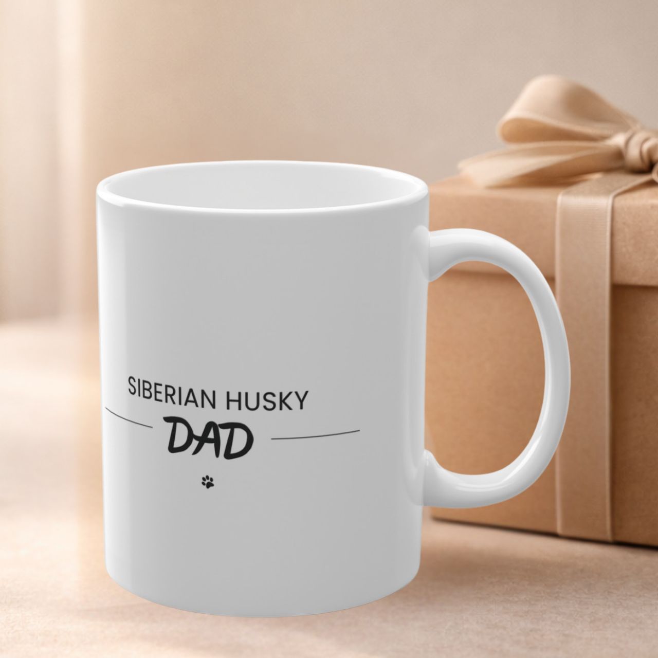 Siberian Husky Dog Dad Mug