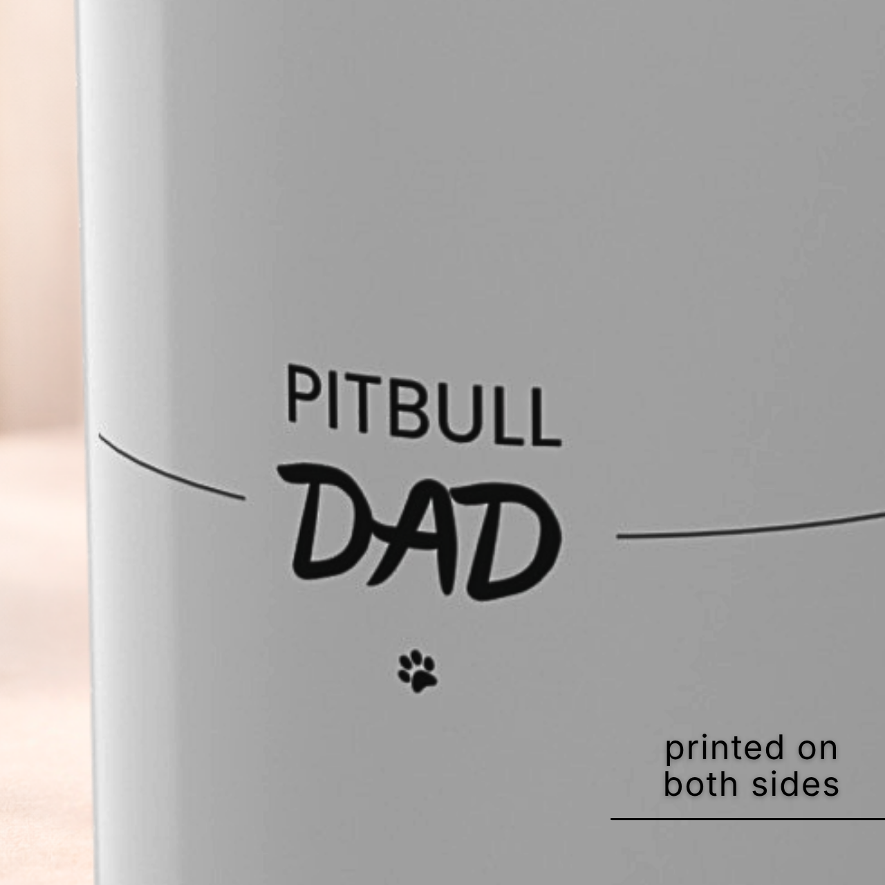 Pitbull Dog Dad Mug