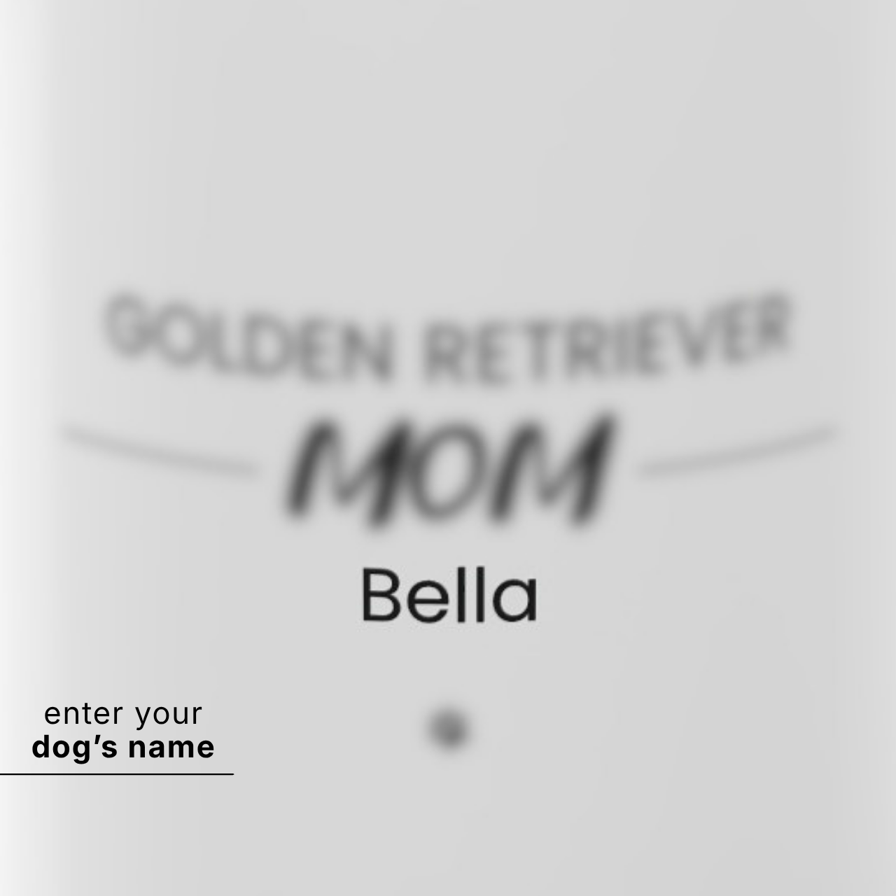 Personalized Golden Retriever Mom Mug