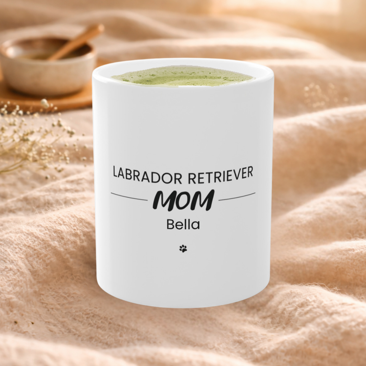 Personalized Labrador Retriever Mom Mug