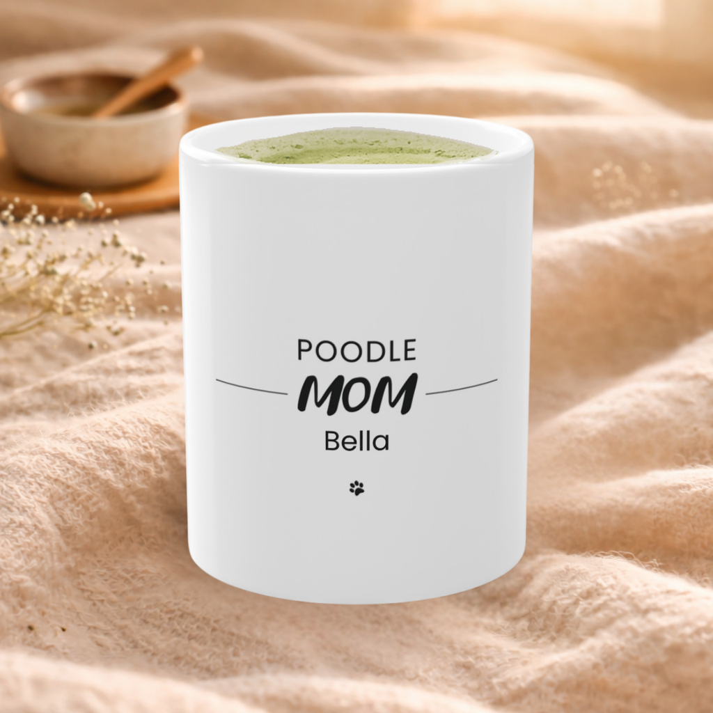 Personalized Poodle Mom Mug