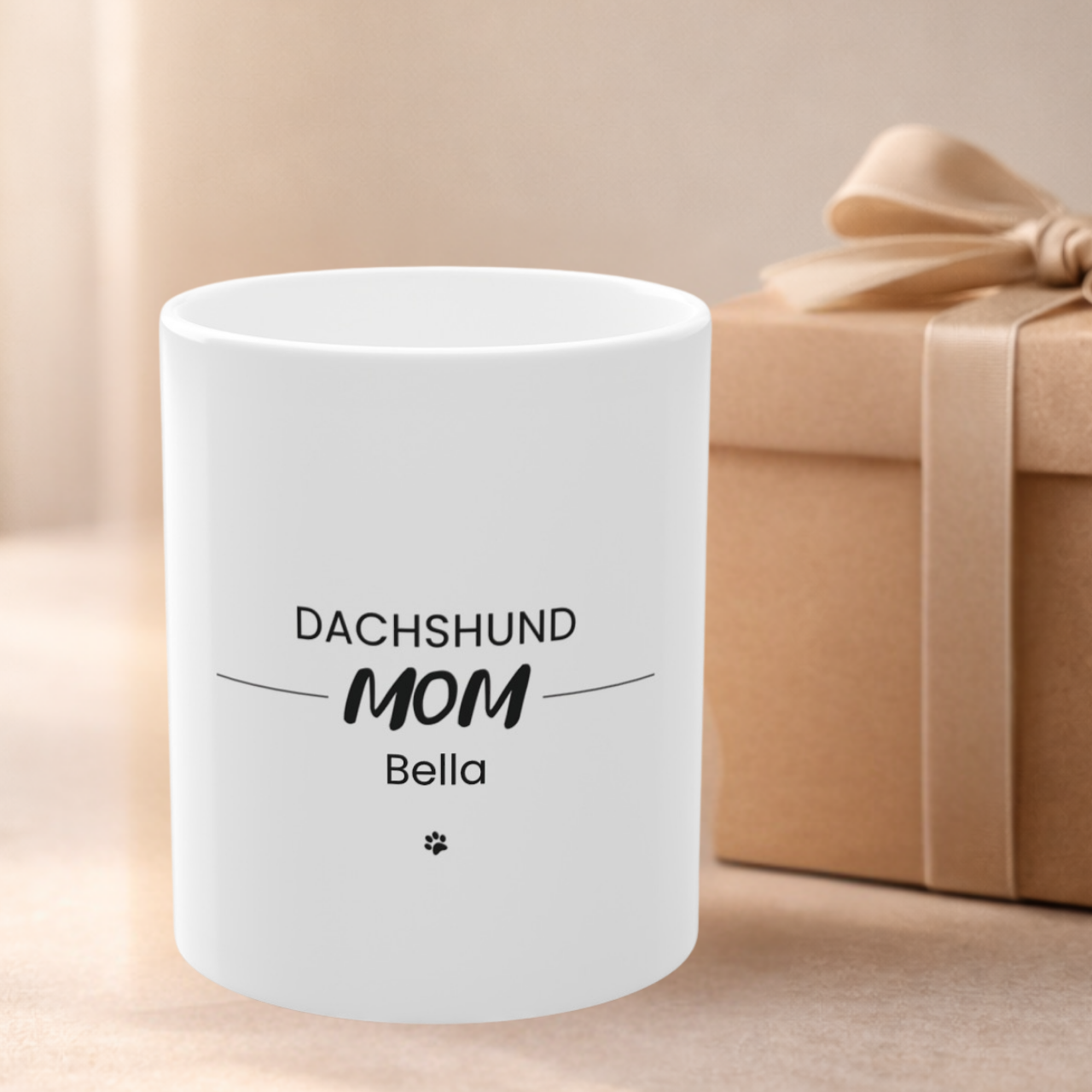 Personalized Dachshund Mom Mug