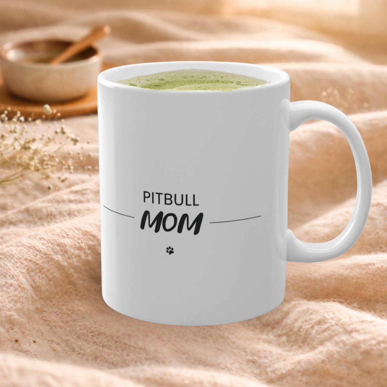 Pitbull Mom Mug