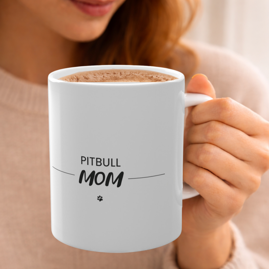 Pitbull Mom Mug