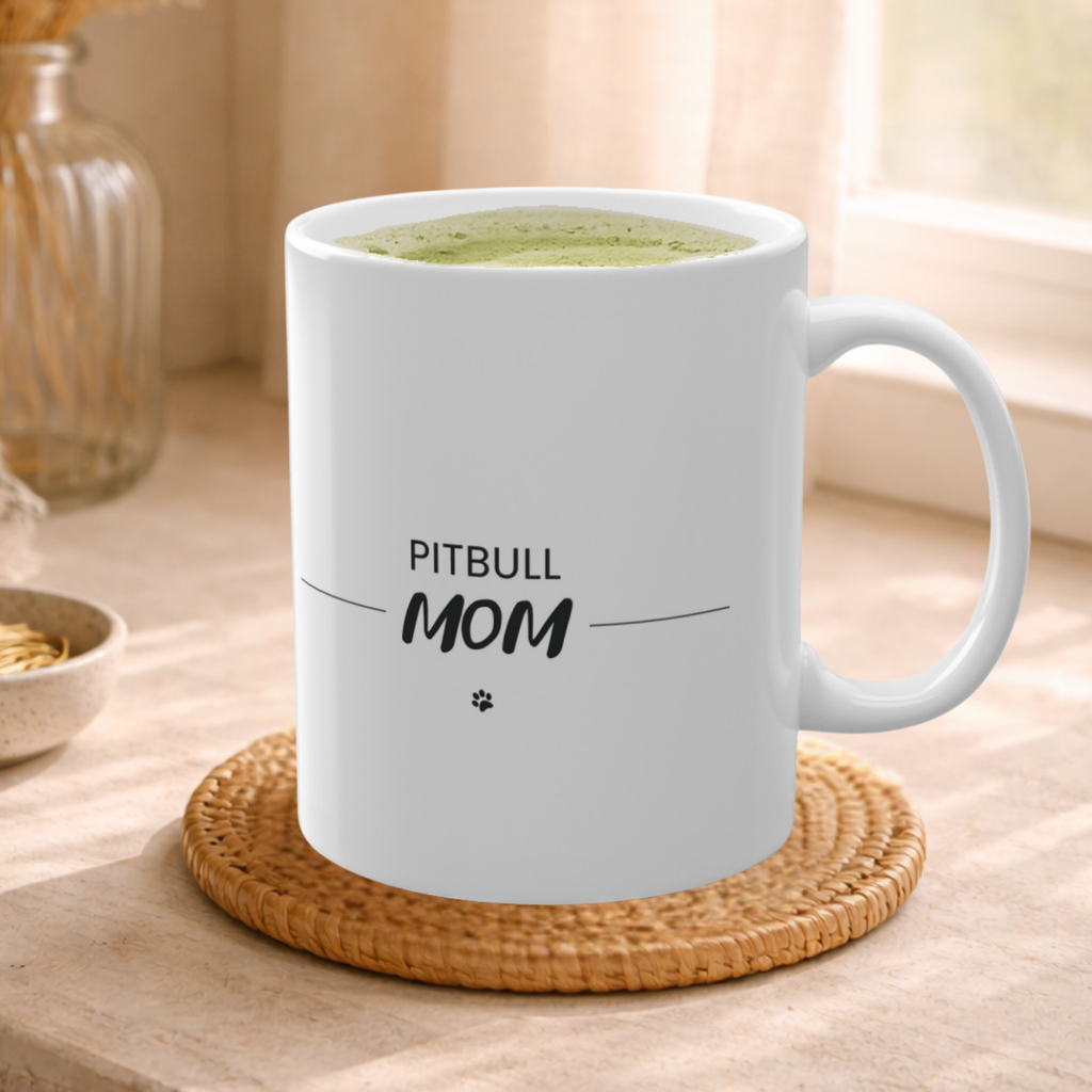 Pitbull Mom Mug