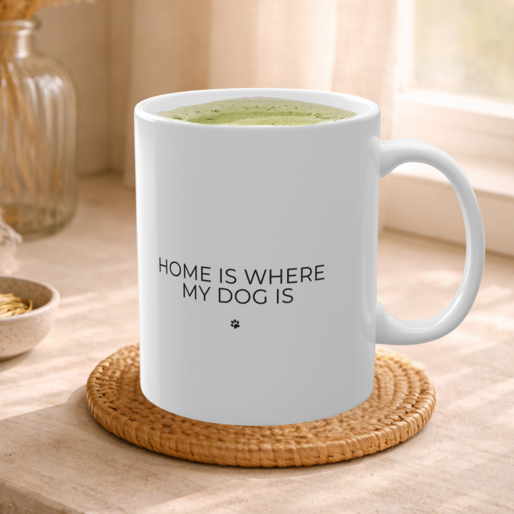 Home Is Where My Dog Is Mug