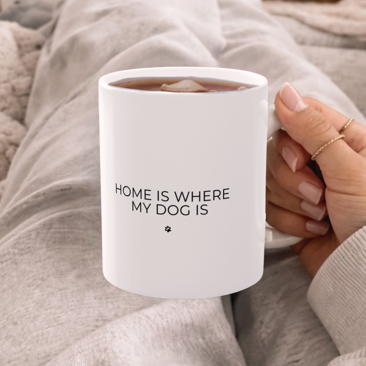 Home Is Where My Dog Is Mug