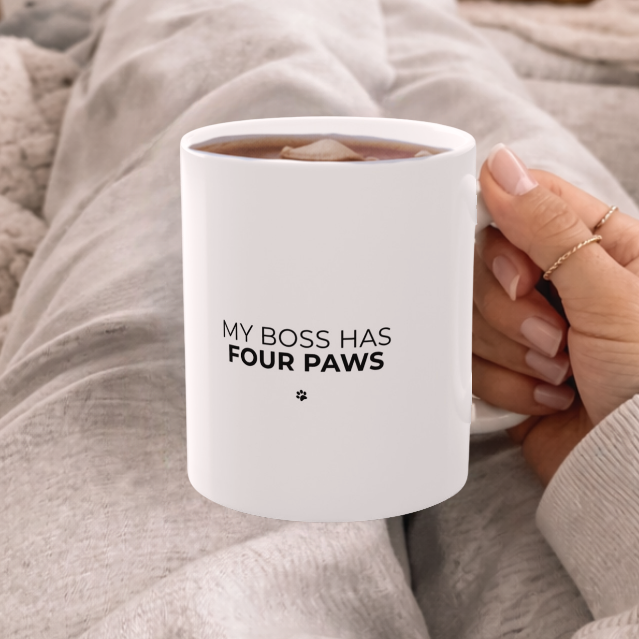 My Boss Has Four Paws Mug