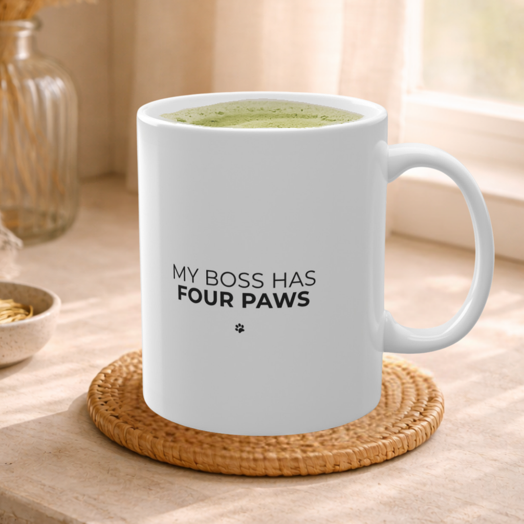 My Boss Has Four Paws Mug