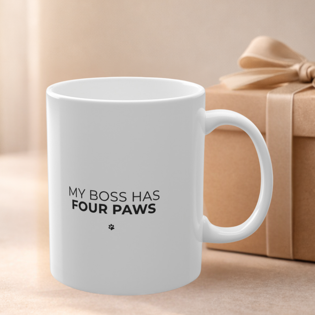 My Boss Has Four Paws Mug